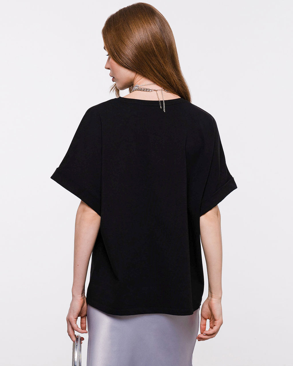 Футболка с перьями страуса, 95% хлопок, 5% лайкра - Sahar art lab фото 5