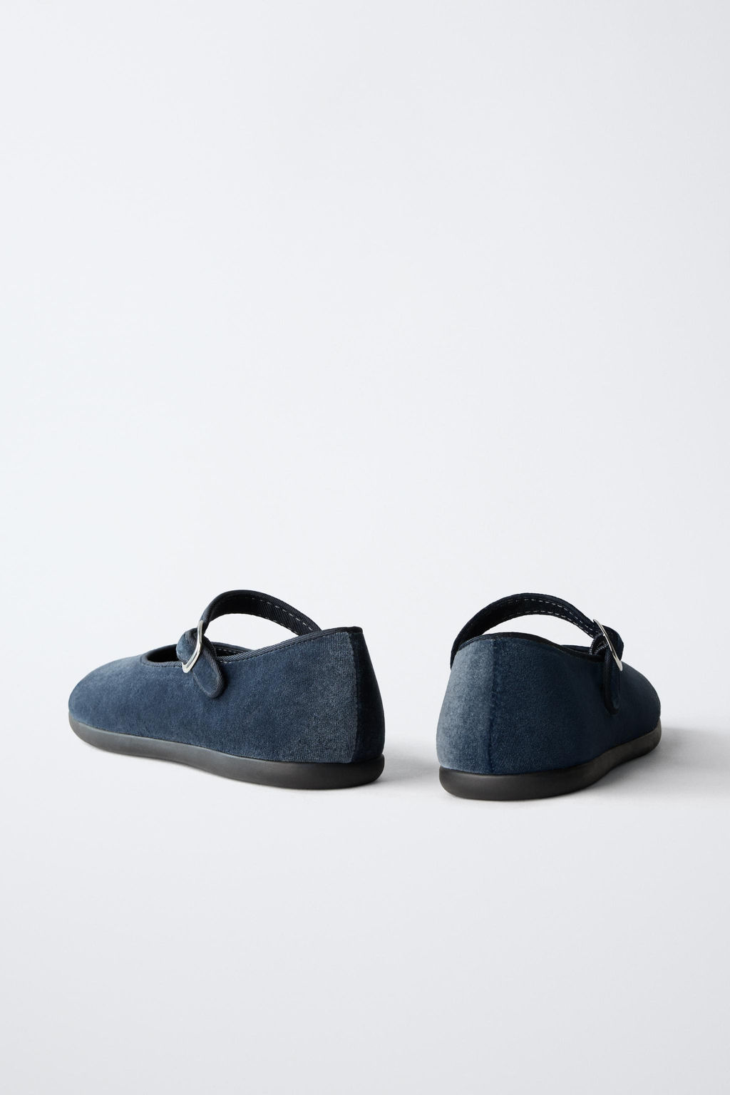 VELVET BALLET FLATS - Zara фото 5