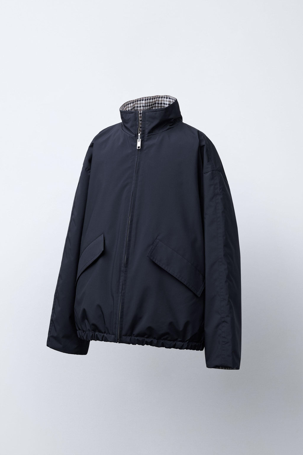REVERSIBLE AND WATER-REPELLENT CHECK JACKET BENSIMON ® X ZARA