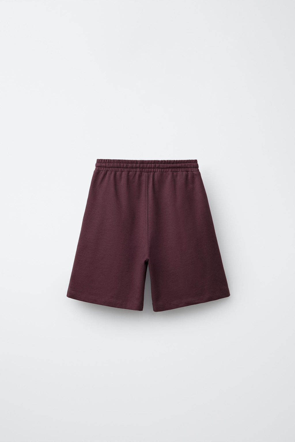 CONJUNTO CAMISETA Y BERMUDA TEXTO / Vino - Zara фото 6