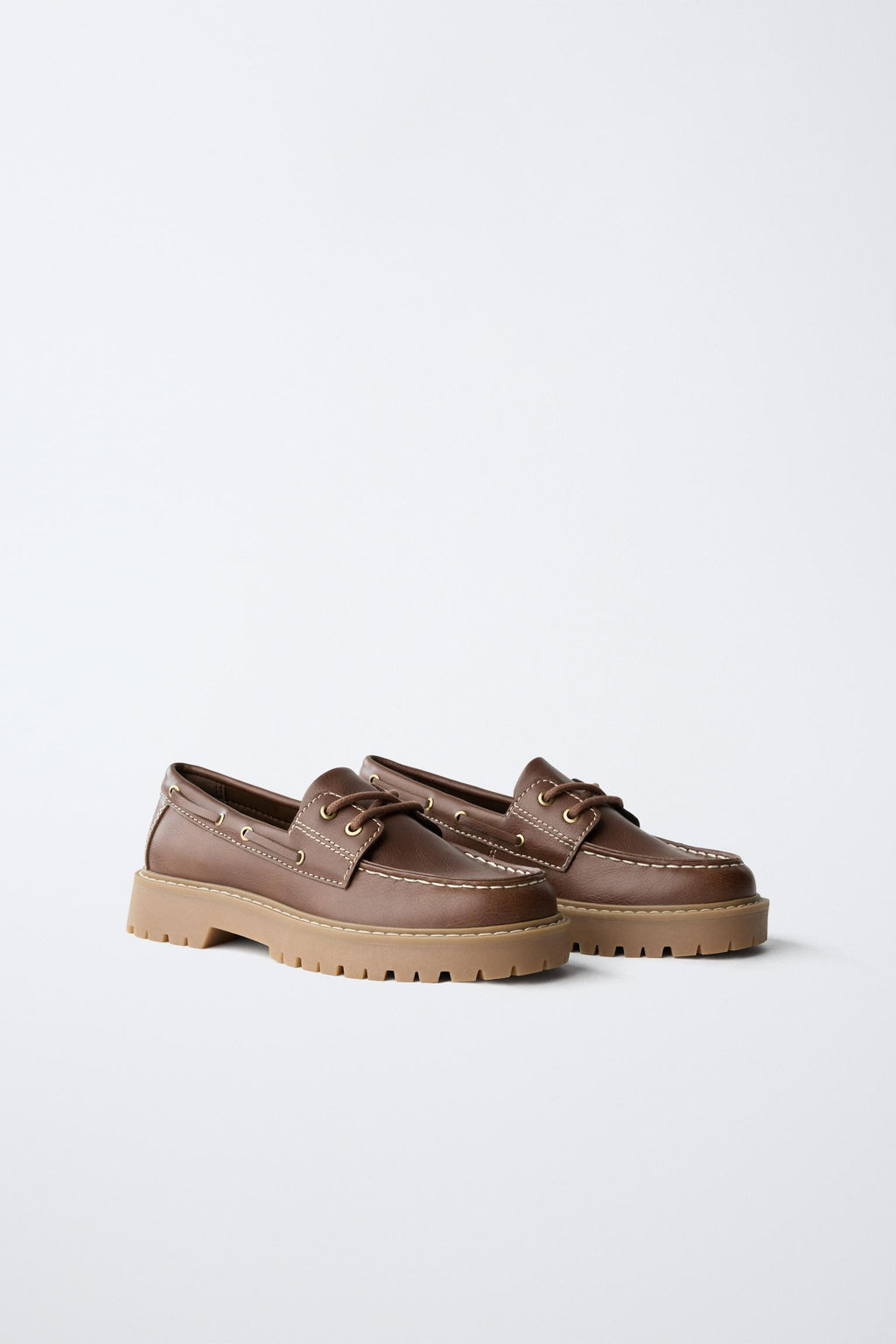 CLASSIC DECK SHOES - Zara фото 3
