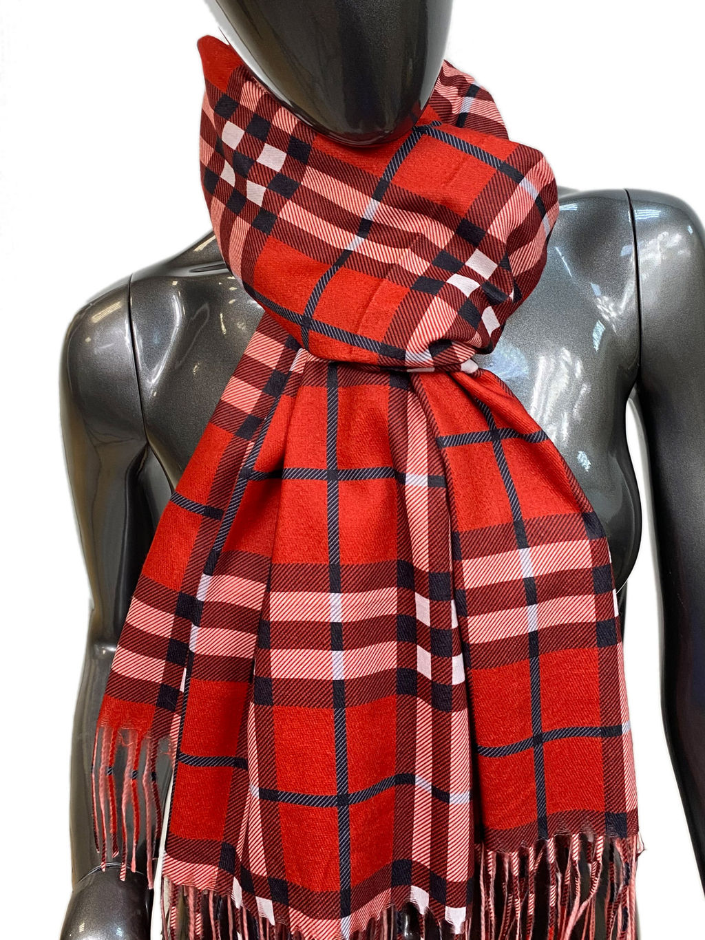 Мягкий палантин из кашемира, мультицвет - Greta фото 17