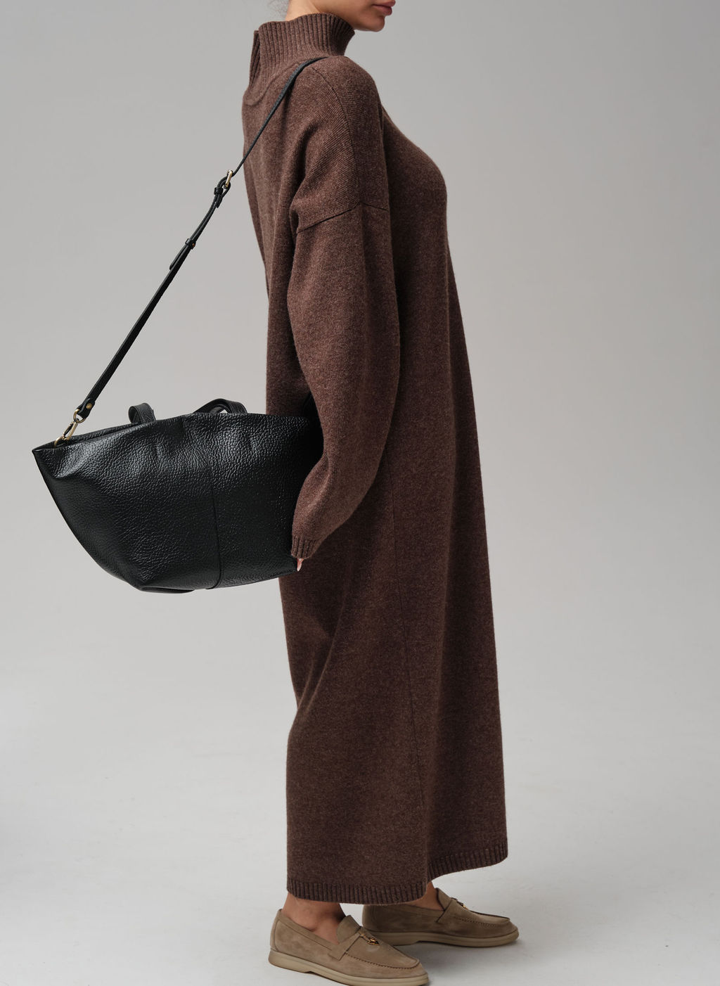 Кожаная сумка Azaro 31355 черный