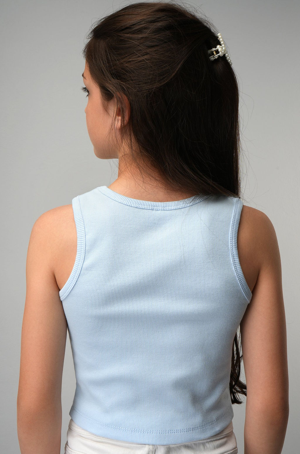 Майка-топ в рубчик для девочки Happyfox - Happy fox фото 4