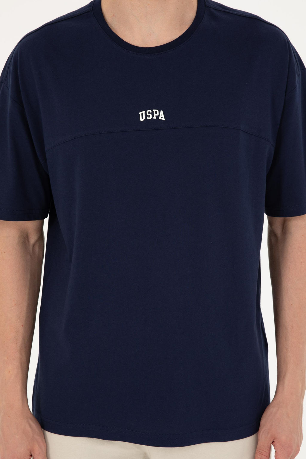 Футболка мужская U.S. Polo Assn темно-синяя хлопок  фото 6