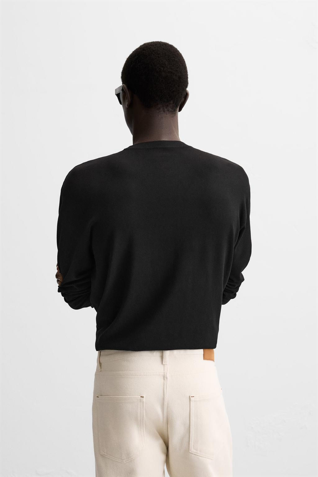 BASIC VISCOSE BLEND SWEATER - Zara фото 19