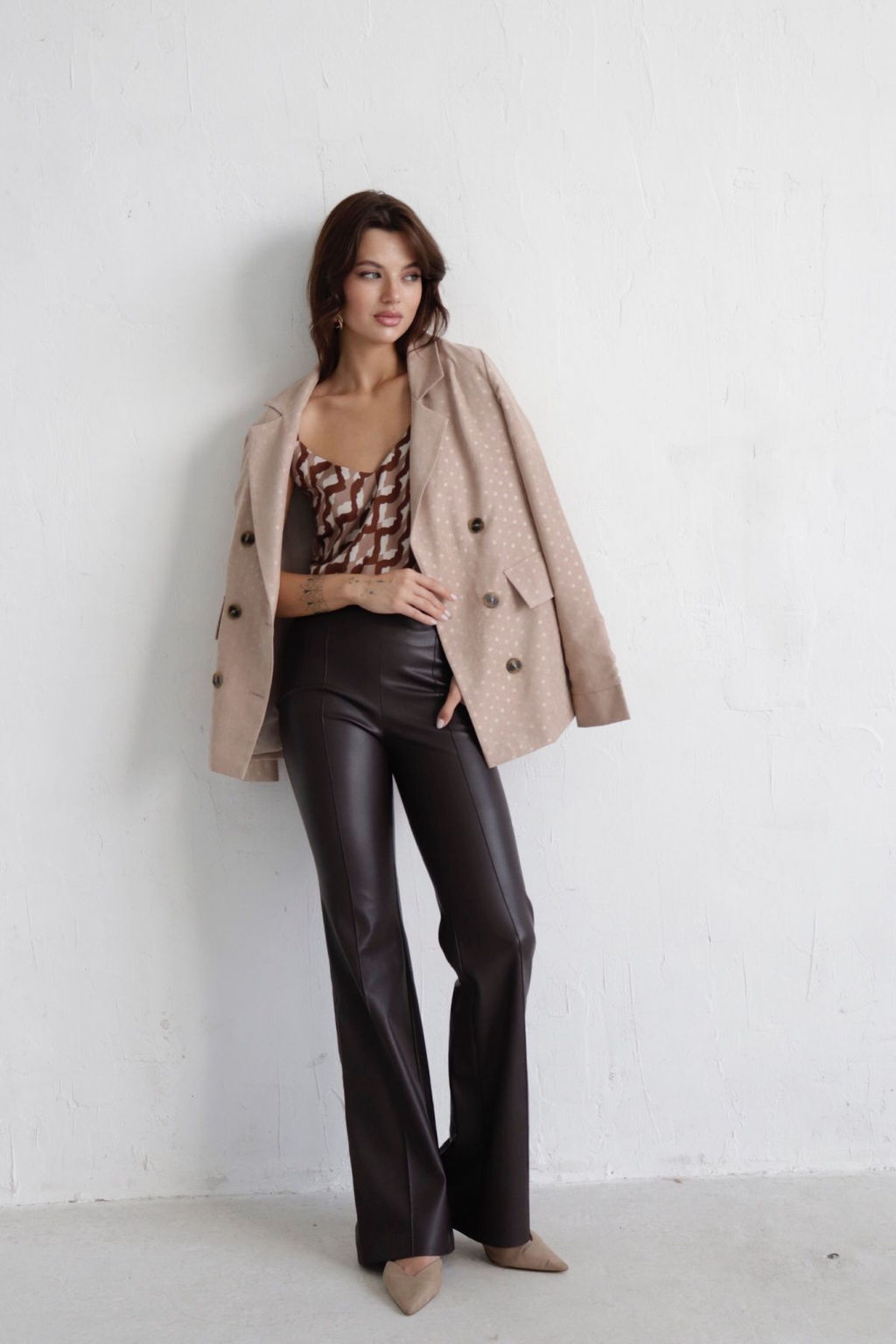 Двубортный жакет с английским воротником - Martichelli фото 55