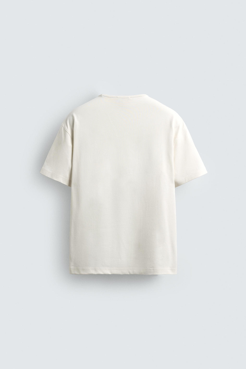 HEAVYWEIGHT RIBBED TRIM T-SHIRT