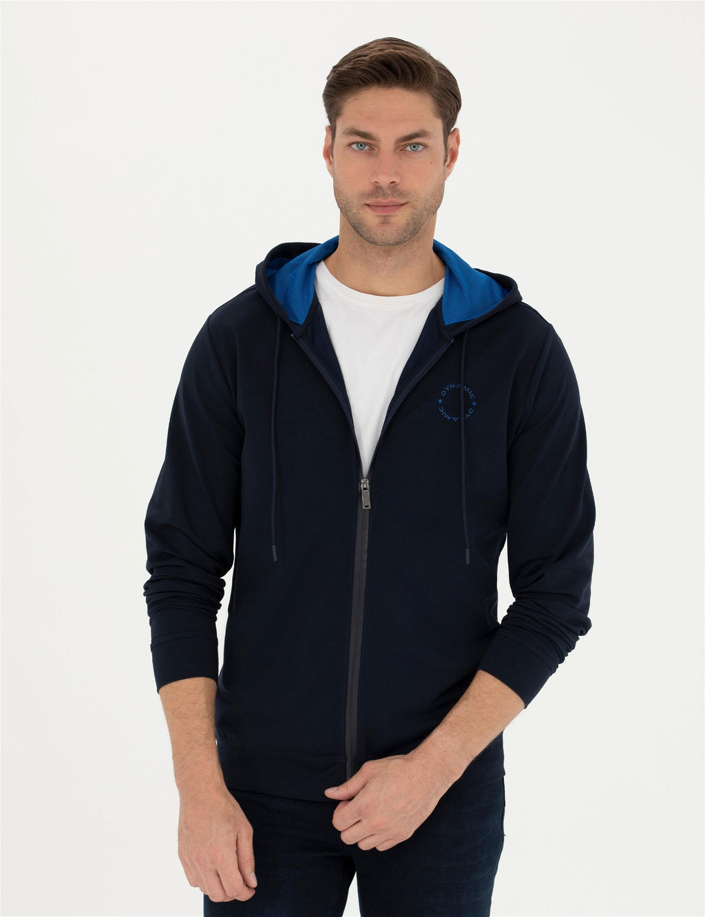 Lacivert Regular Fit Kap__onlu _rme H_rka