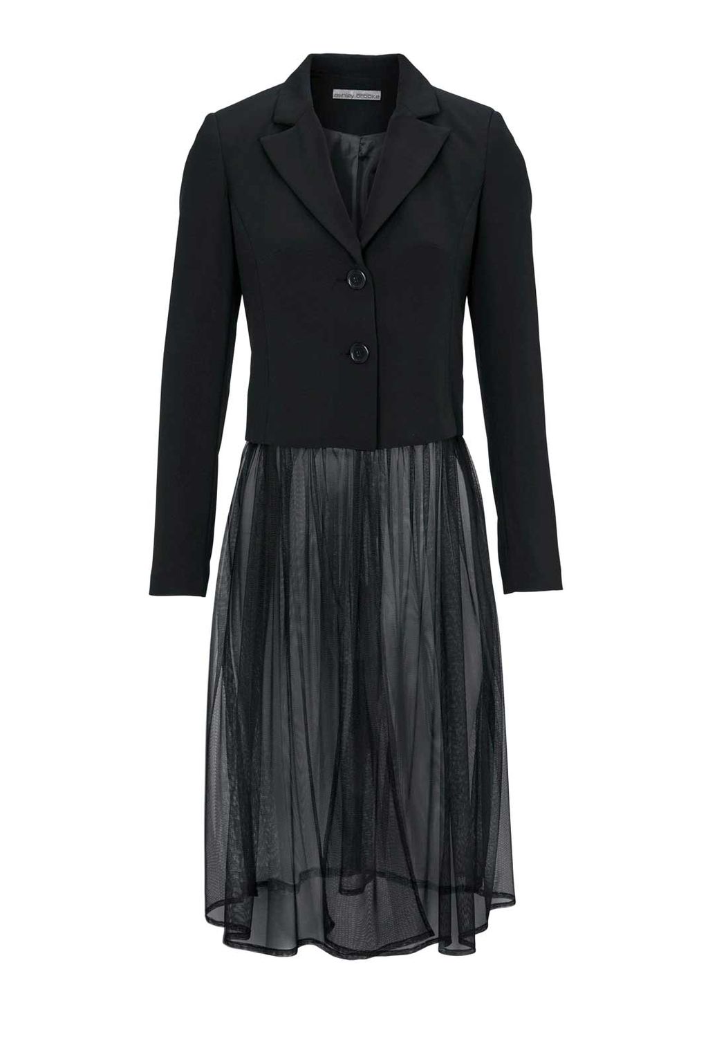 Блейзер, черный - Ashley brooke фото 2