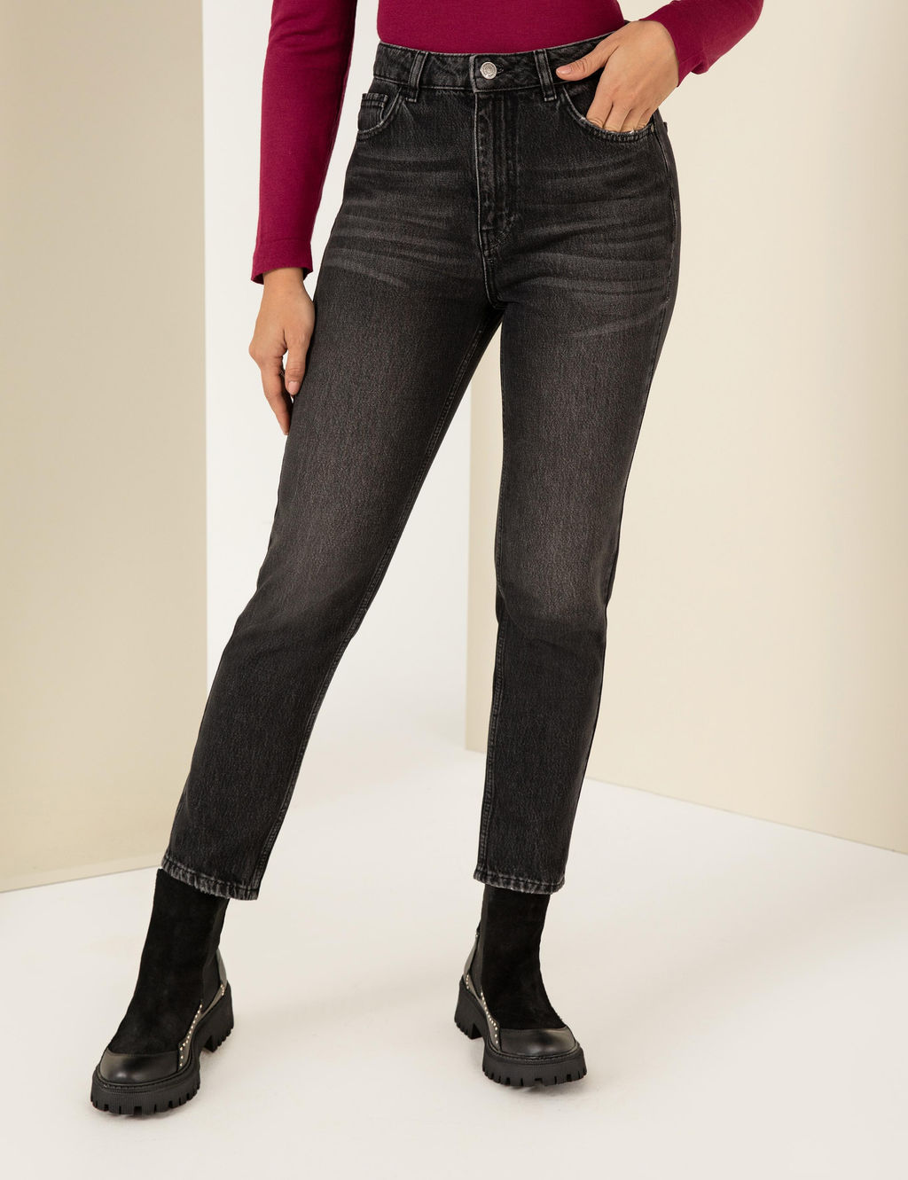 Koyu Gri Jean Pantolon - Pierre cardin фото 2