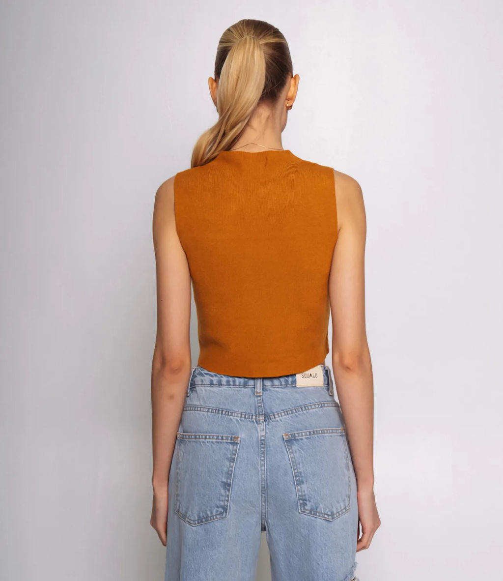 Топ #КТ70130, карамель - Dommod фото 3