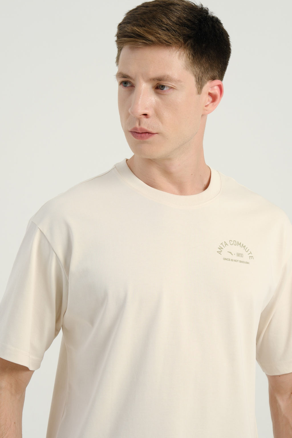 Футболка Бежевый COMMUTE SS Tee - Anta фото 3