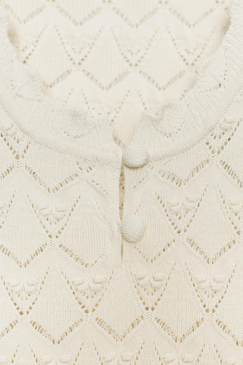 POINTELLE KNIT TOP - Zara фото 6