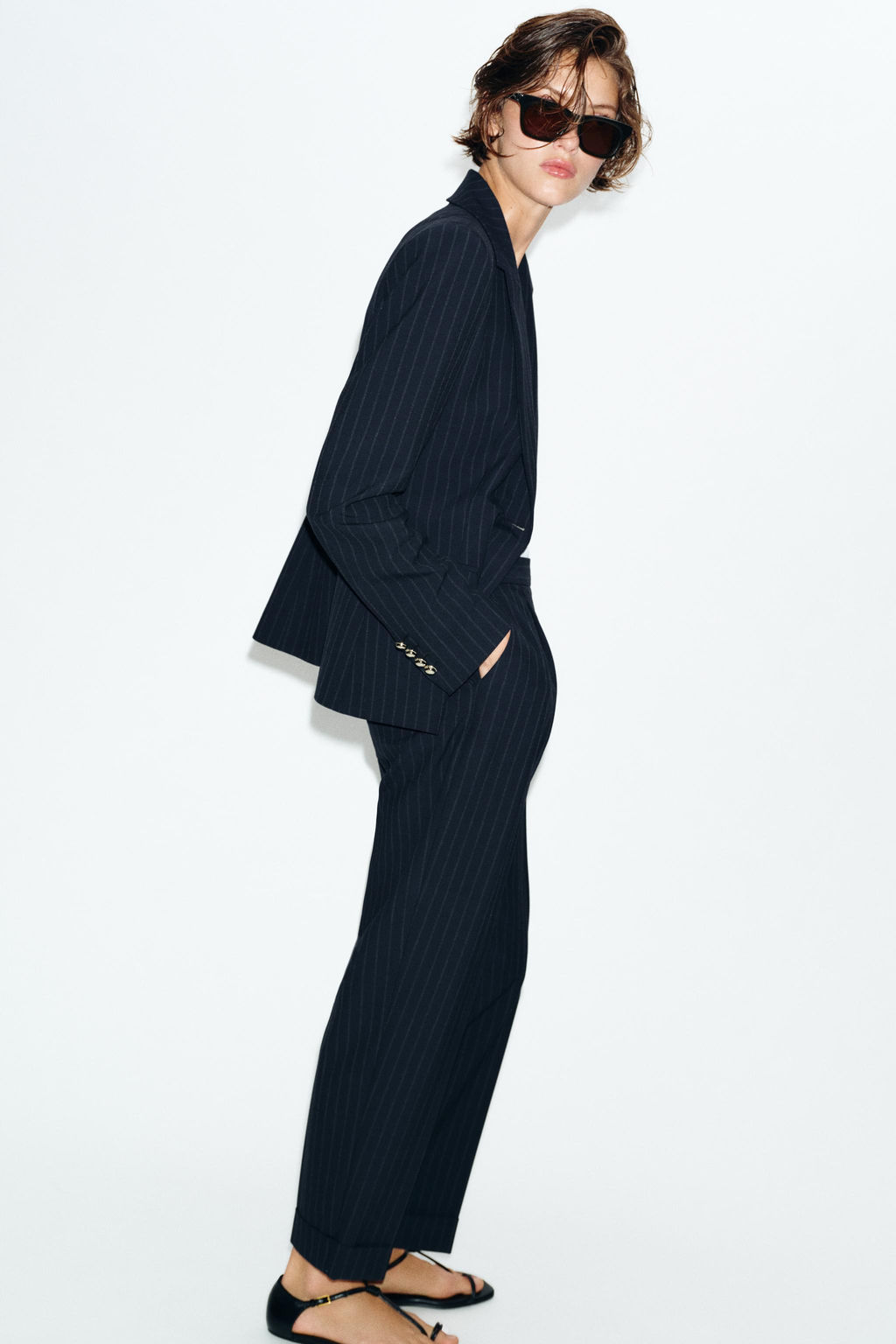 PANTAL?N RAYA DIPLOM?TICA / Marino - Zara фото 4