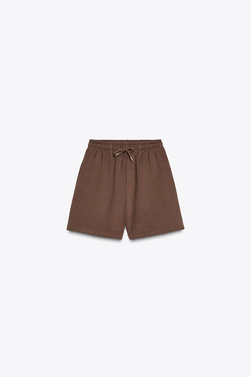 INTERLOCK BERMUDA SHORTS - Zara фото 15