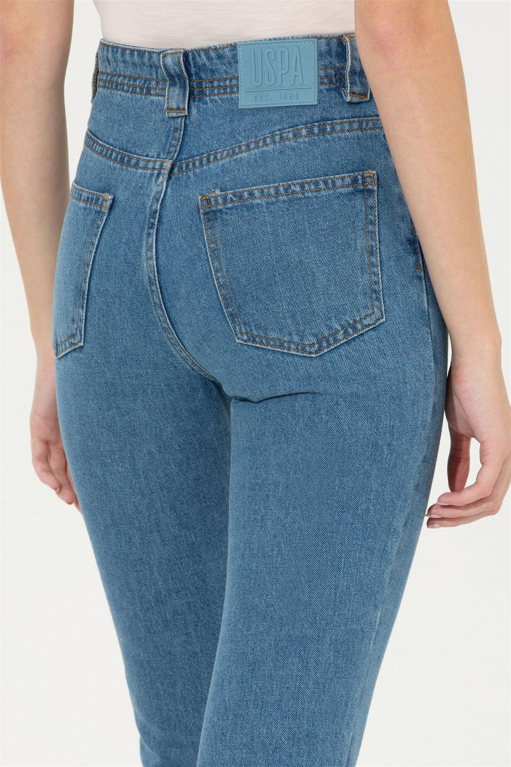 U. S. Polo Assn Женские голубые джинсовые брюки - U.s. polo assn фото 14