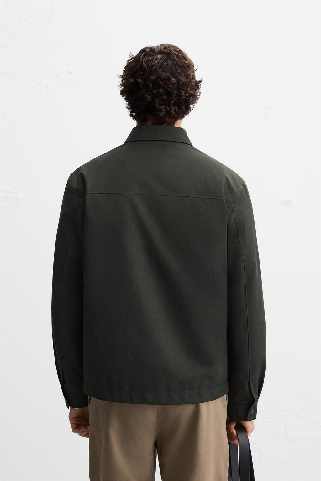 OVERSHIRT WITH POCKETS AND ZIP - Zara фото 2