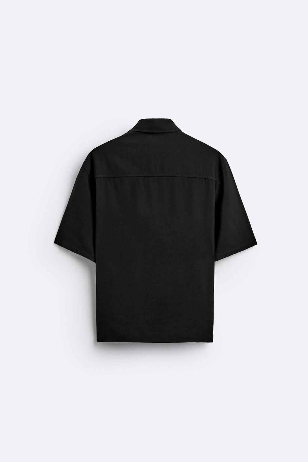 SHIRT WITH CONTRAST POCKETS - Zara фото 7