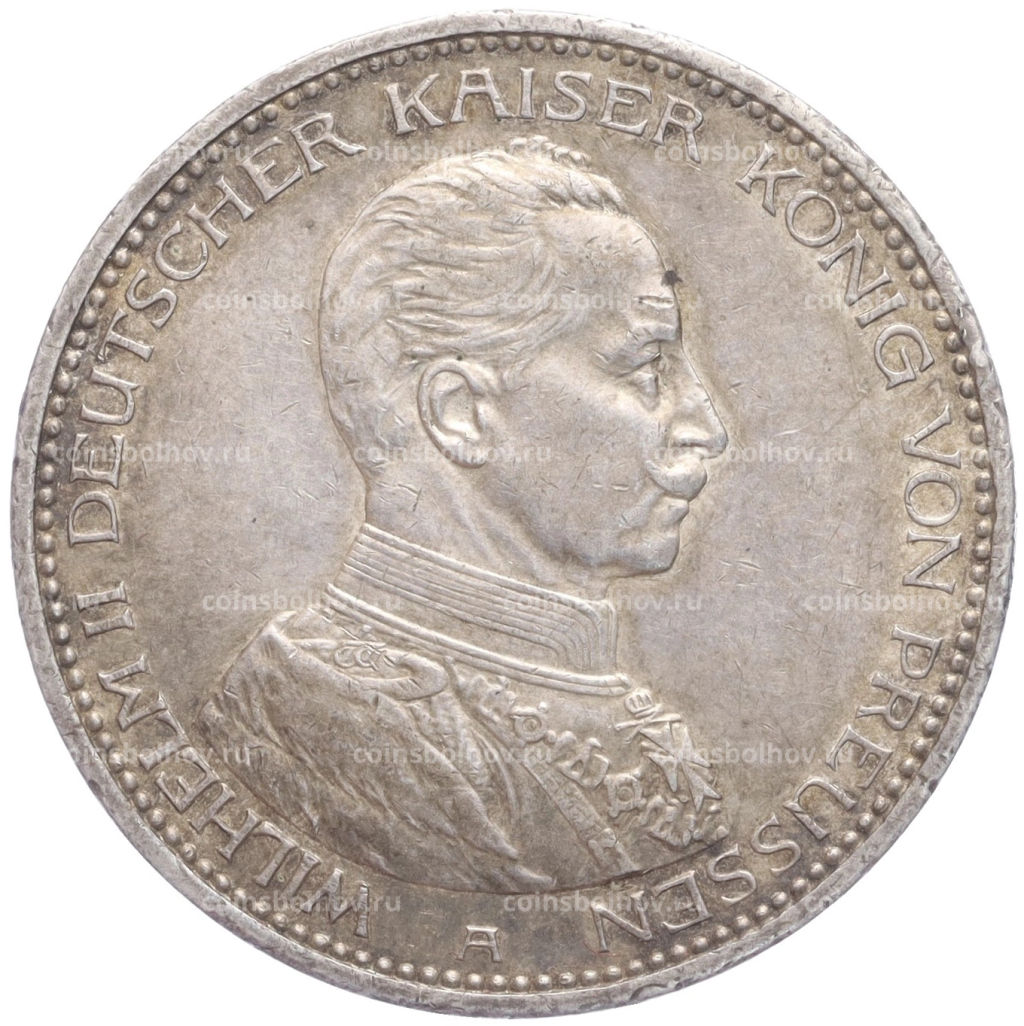 5 марок 1914 года А Германия (Пруссия)