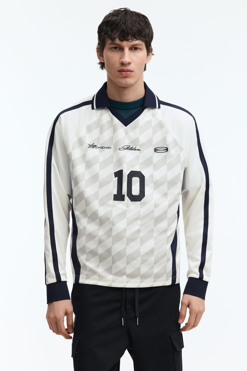 Camiseta de f?tbol estampada Loose Fit - H&m фото 4