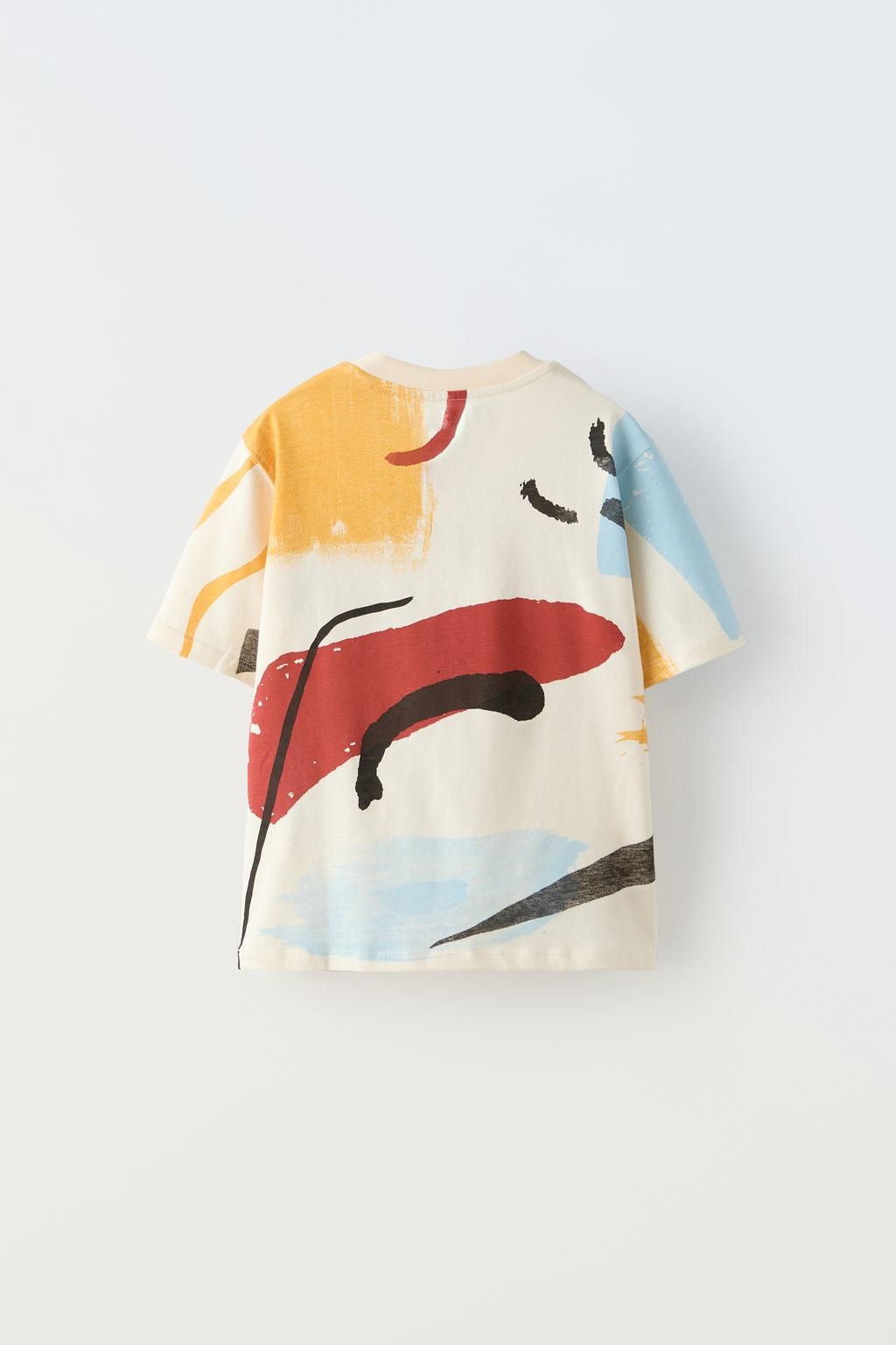 BASKILI KABARTMA SLOGANLI T-SHIRT - Zara фото 2