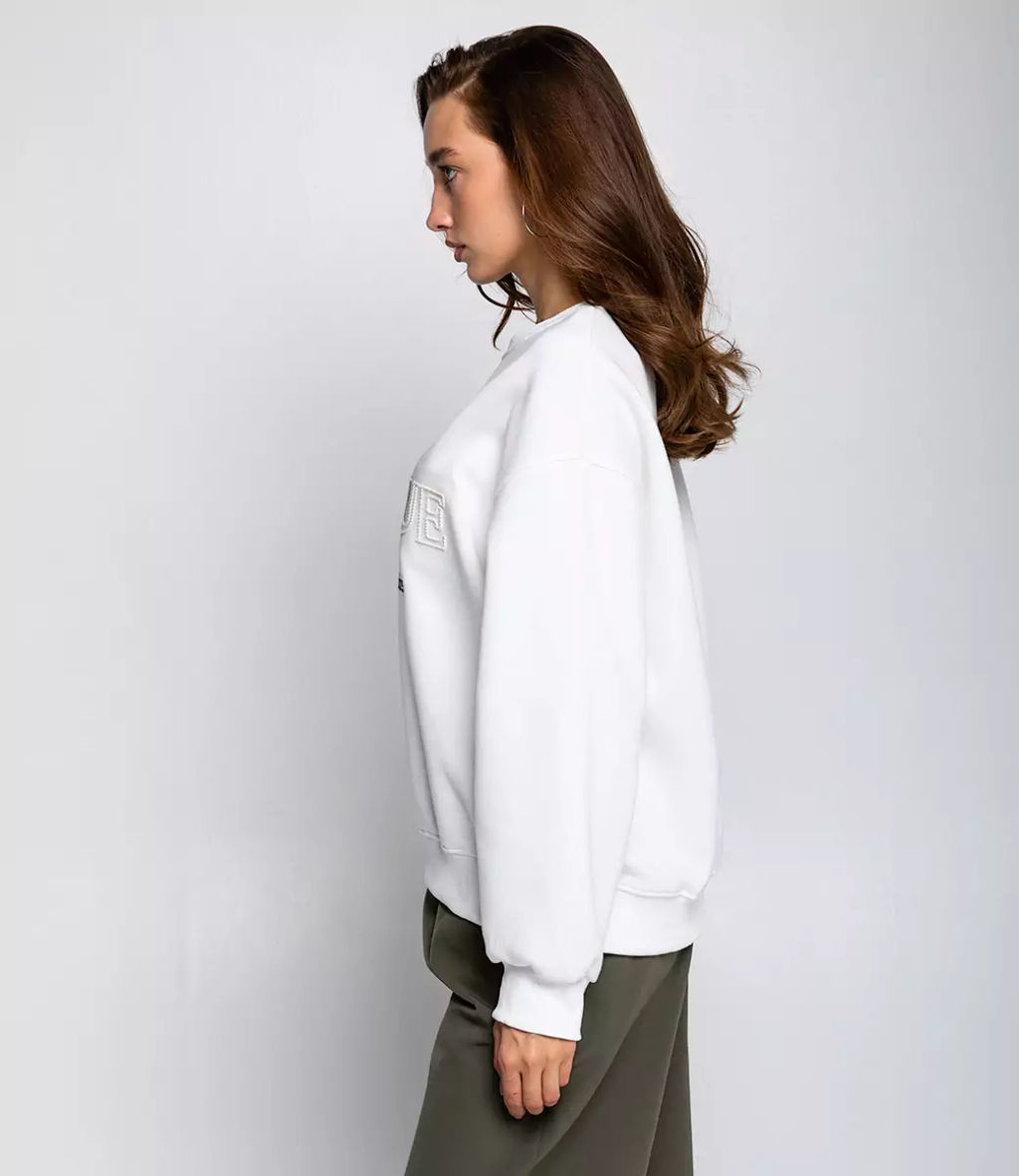 Свитшот #КТ5306 (1), белый - Dommod фото 7