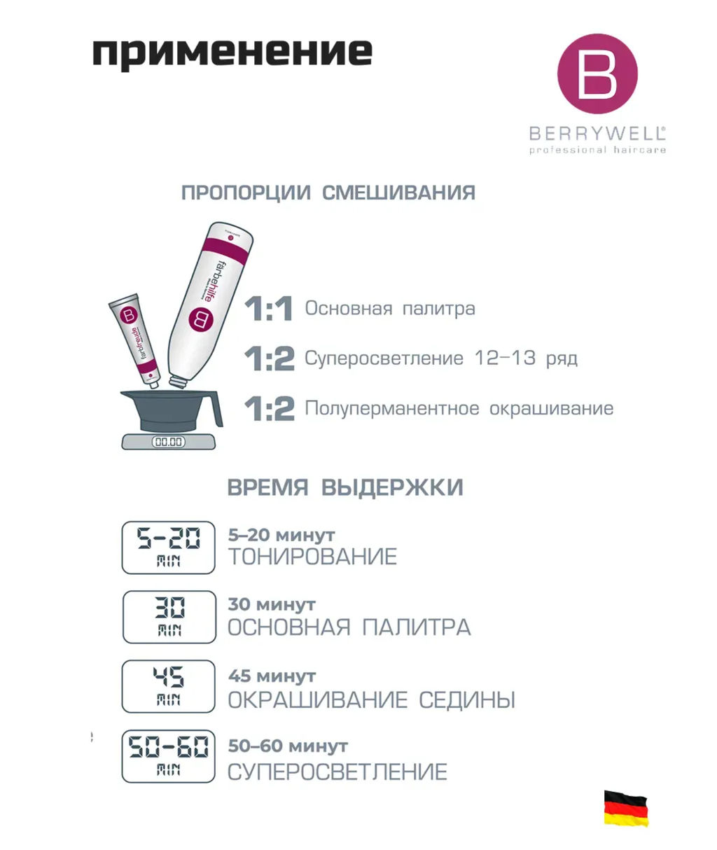 Berrywell Крем-краска для волос, 10-26  фото 2