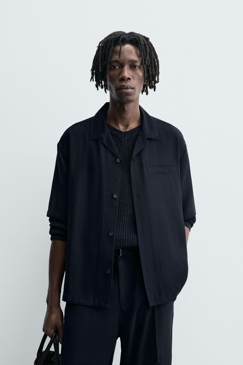 FLOWING RELAXED FIT SHIRT - Zara фото 2