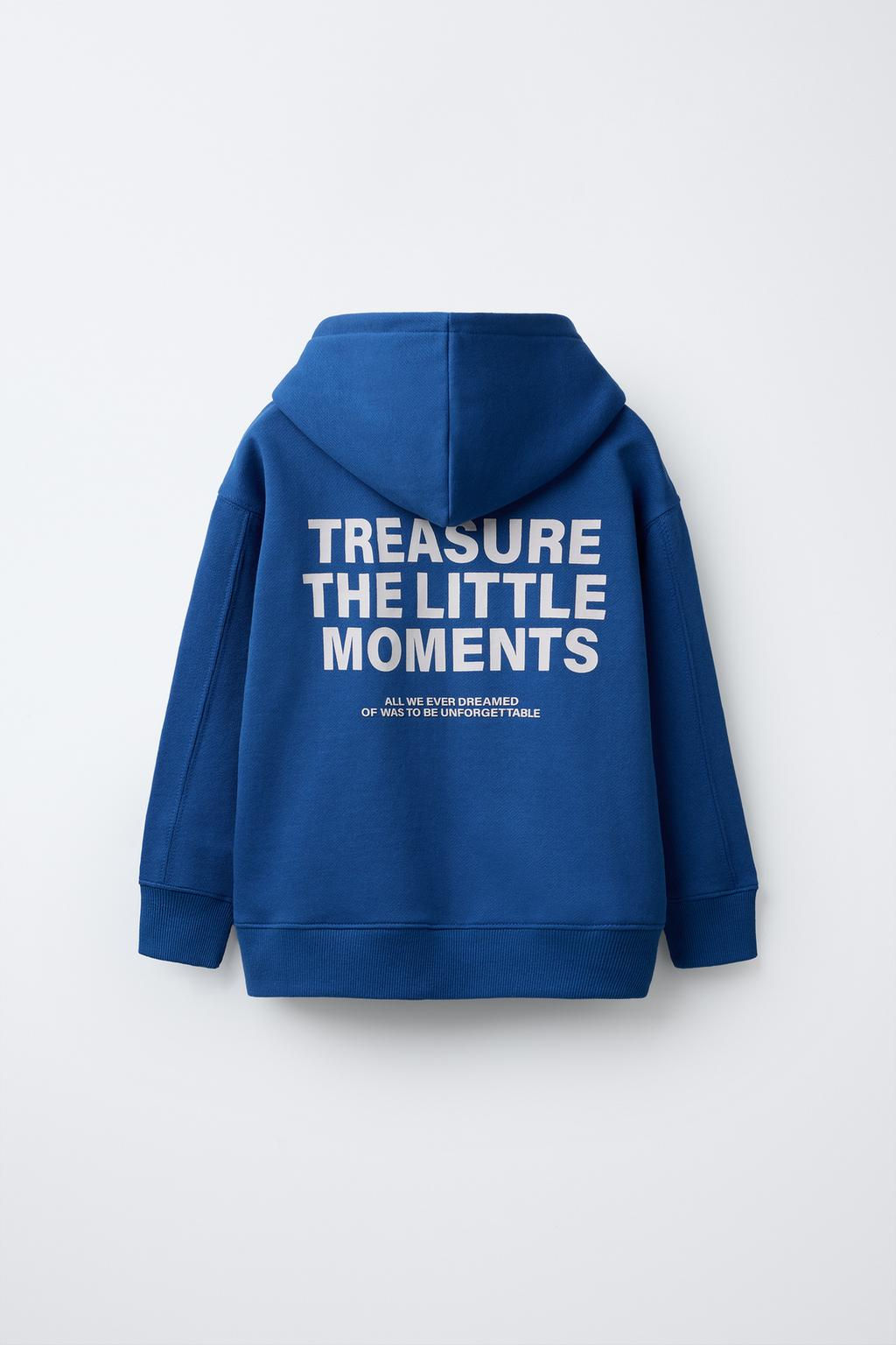 SLOGAN PRINT HOODIE - Zara фото 3