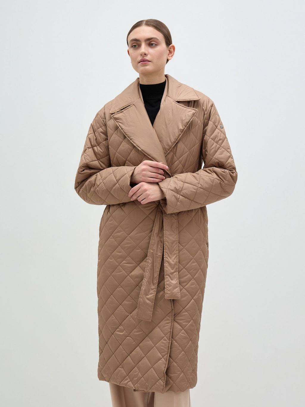 Conso/SL 240103 - almond Утепленное пальто