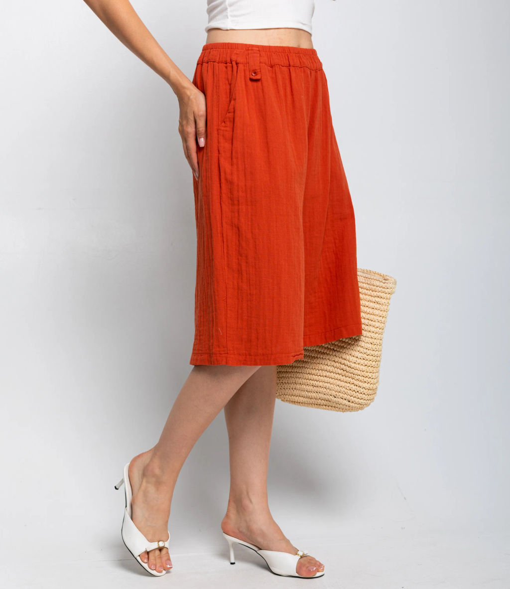 Шорты #КТ501 (11), кирпичный - Dommod фото 3