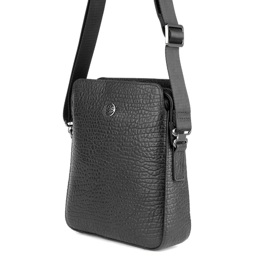 Мужская кожаная сумка - Barcelo biagi фото 2