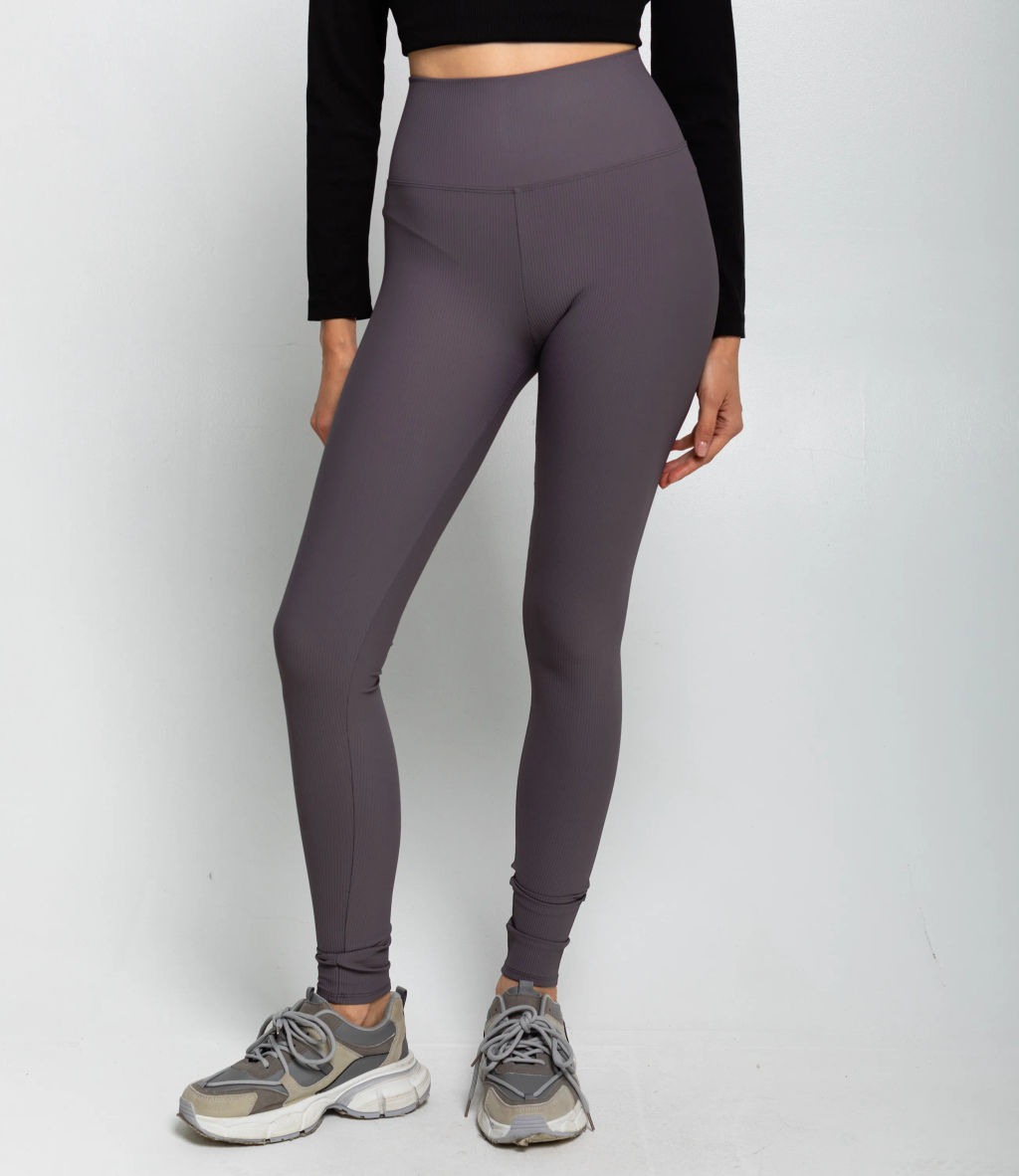 Леггинсы #КТ9991, тёмно-серый