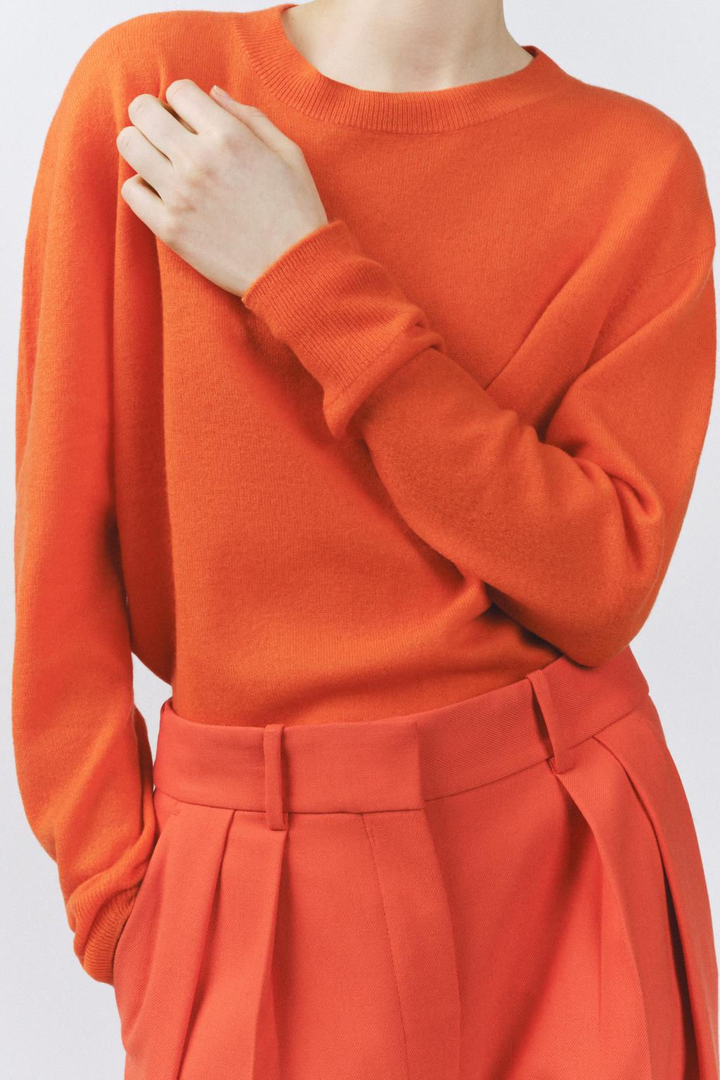 EXTRA SOFT 100% WOOL SWEATER - Zara фото 5