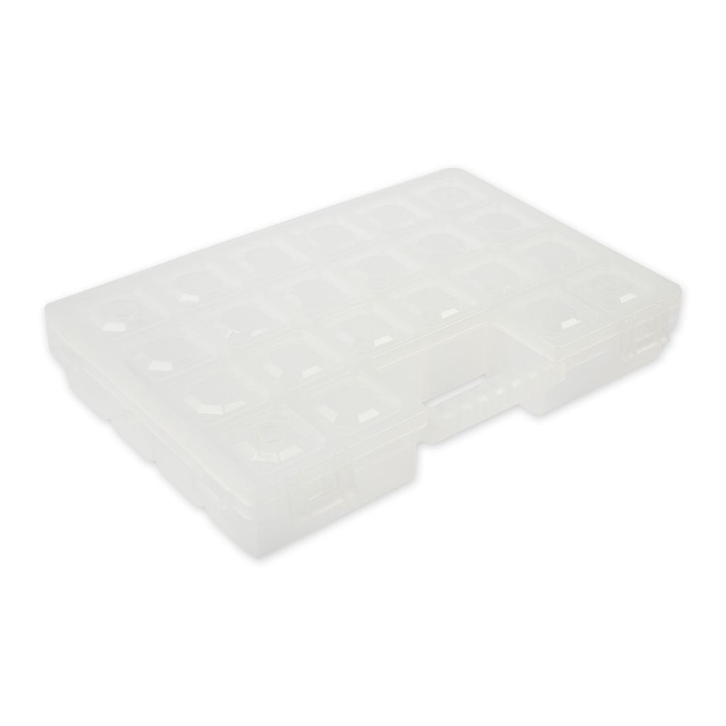 Gamma Коробка для шв. принадл. OM-009 пластик 28.5 x 20 x 5 см СК/Распродажа прозрачный