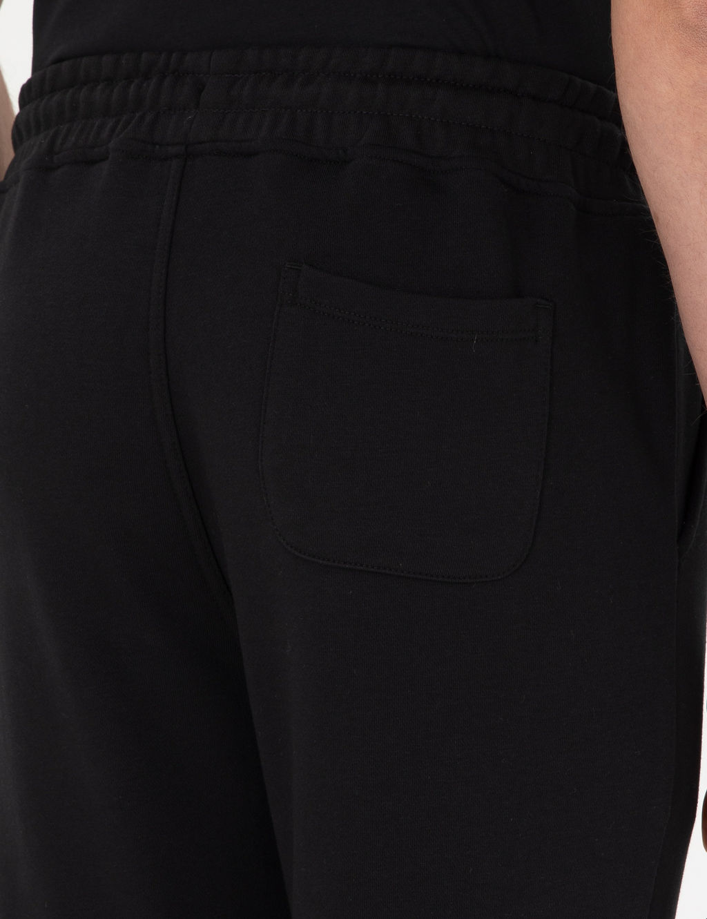 Siyah Slim Fit 3 _plik Pa_as_ Lastikli E_ofman Alt_