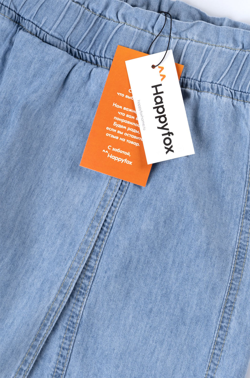 Джинсовая юбка-шорты для девочки Happyfox - Happy fox фото 8