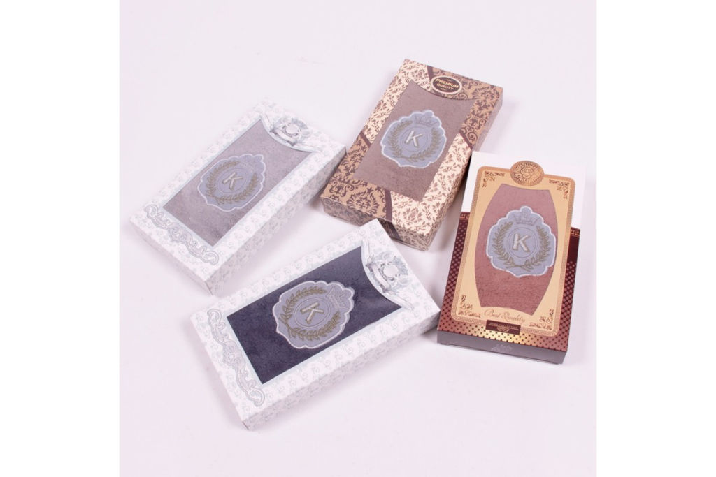 Набор полотенце микрофибра Корона DХМ8 в шоколадке Р