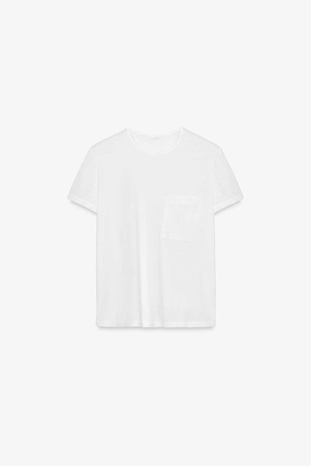 MERCERISED COTTON T-SHIRT - Zara фото 20