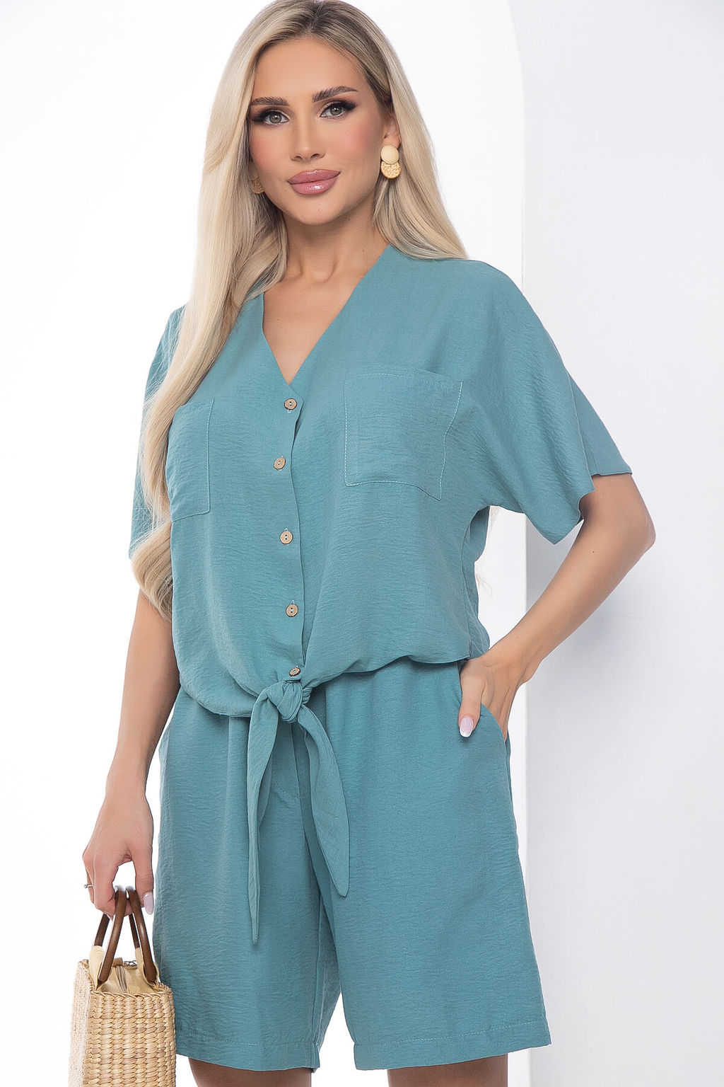 Костюм Камила (изумруд) НЬЮ К8739 - Lt collection фото 6