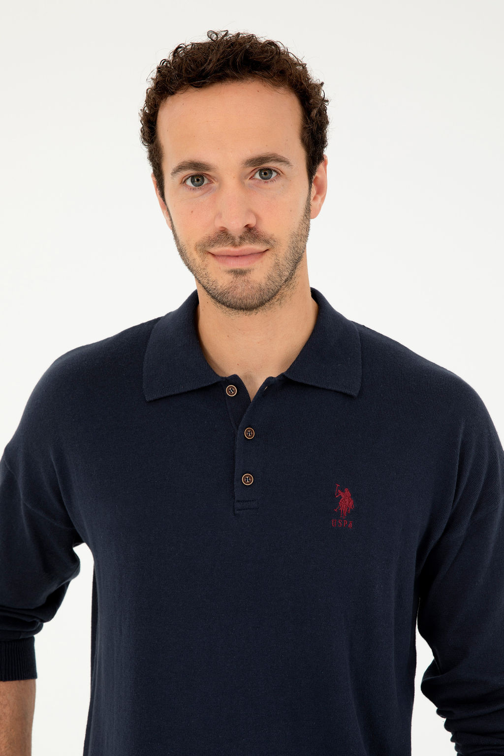 Erkek Lacivert Basic Kazak - U.s. polo assn фото 9