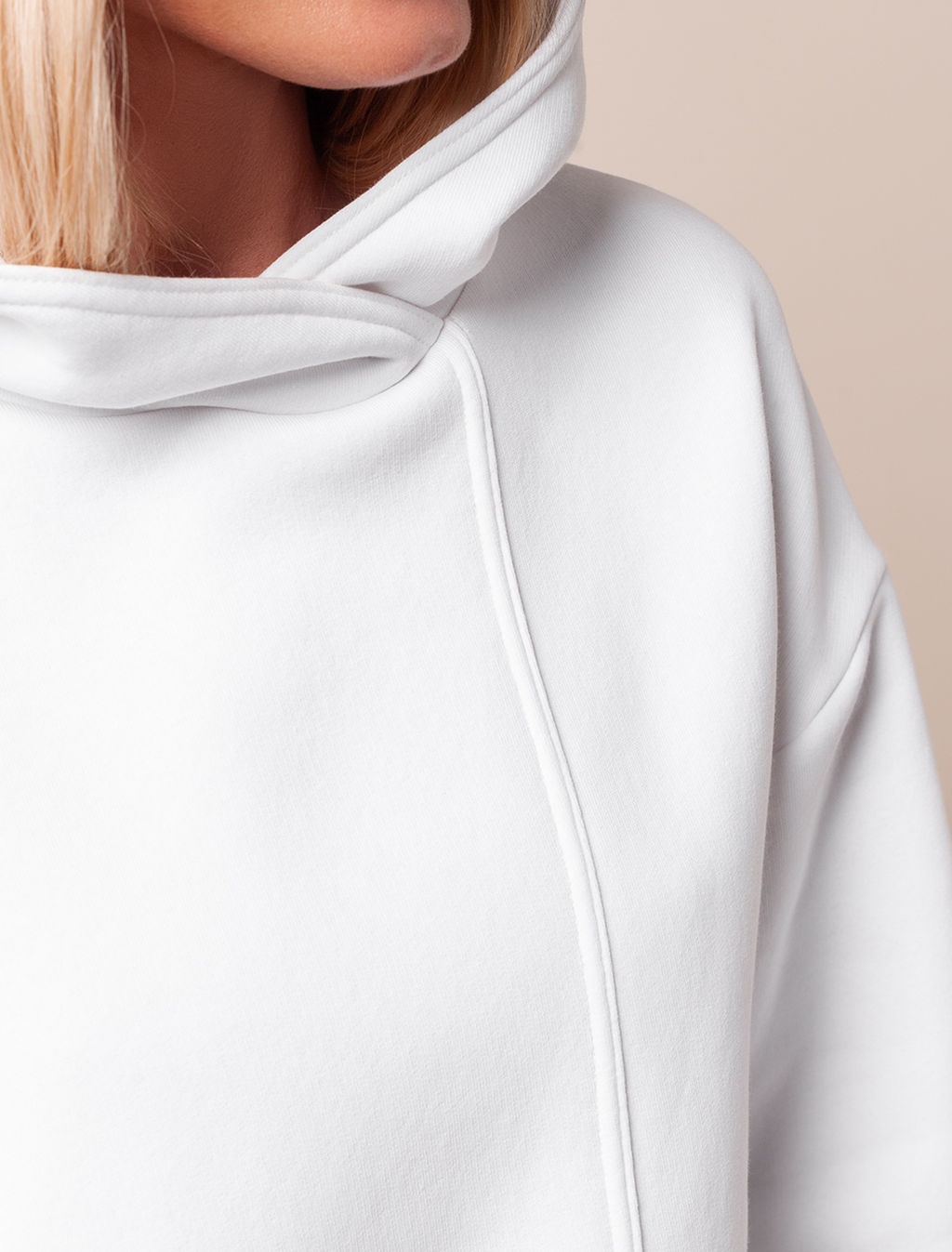 Худи из футера-трехнитки с начесом