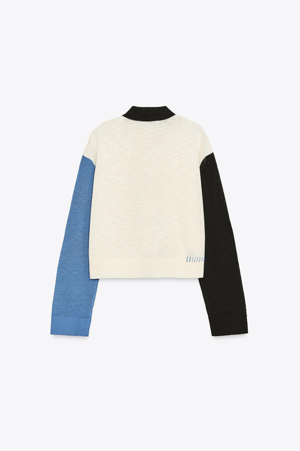 CONTRAST KNIT CARDIGAN - Zara фото 7