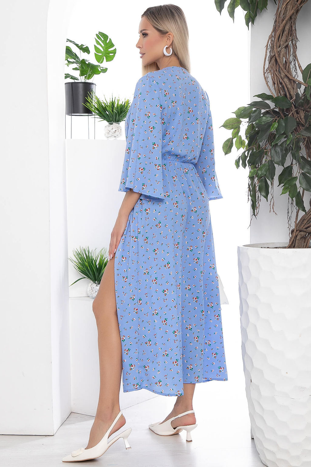 Платье Морриган (синее) П10280 - Lt collection фото 2