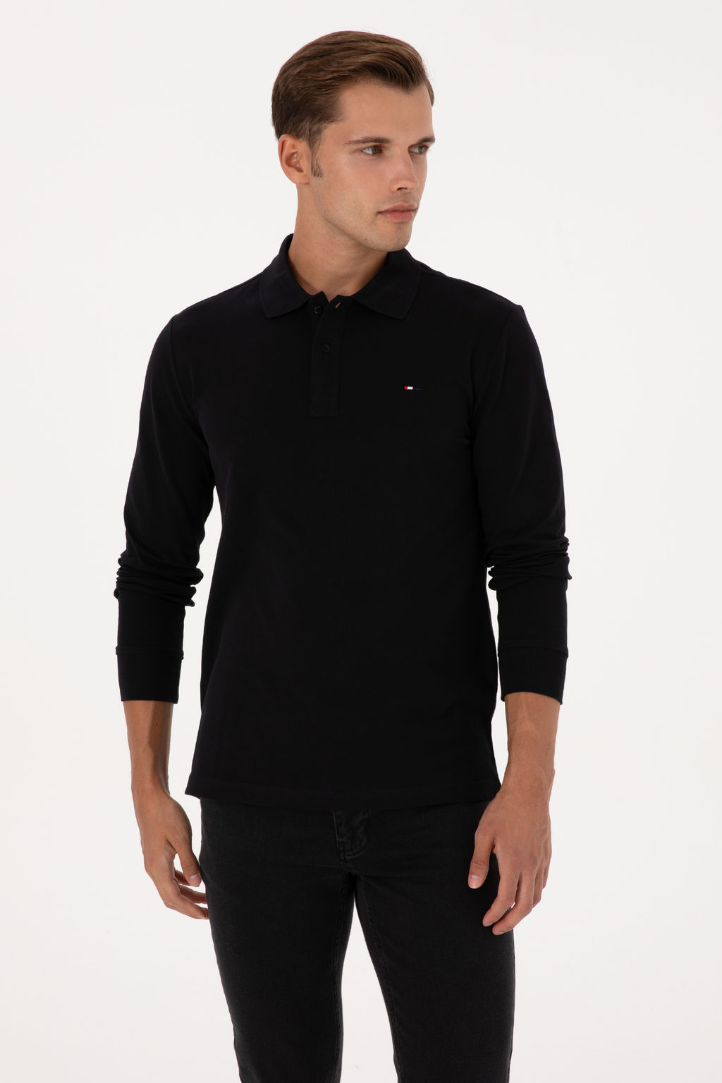 Erkek Siyah Basic Sweatshirt Sepette S_rpriz _ndirim - U.s. polo assn фото 10