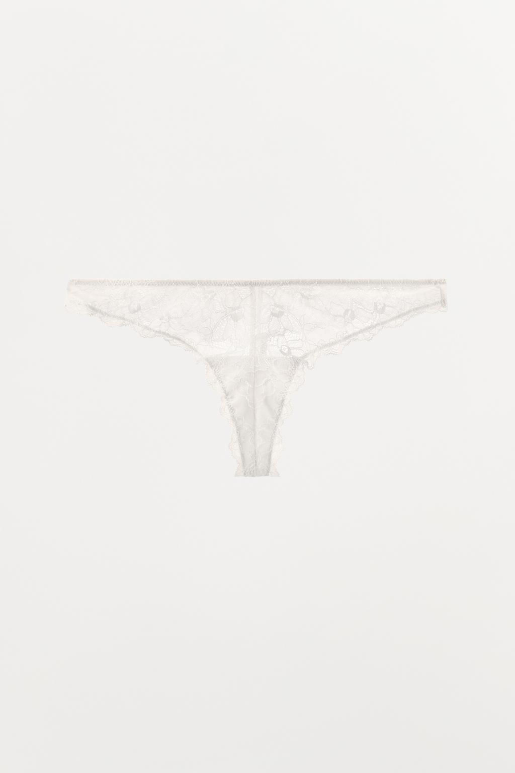 LACE THONG - Zara фото 10