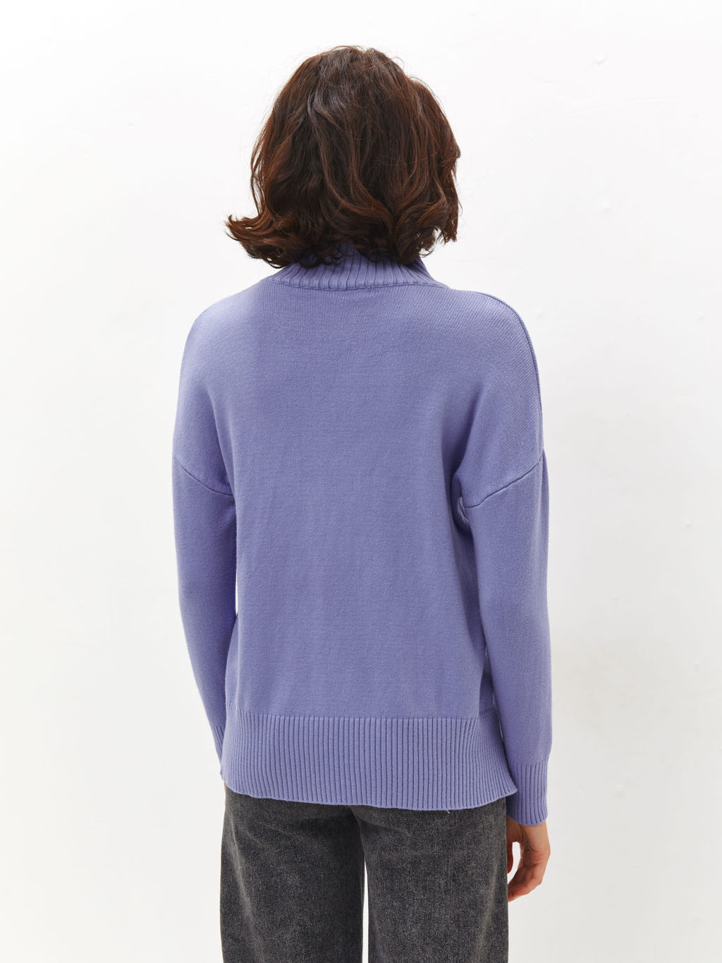 Свитер Дейн (васильковый) One Size - Nadi bordo фото 3