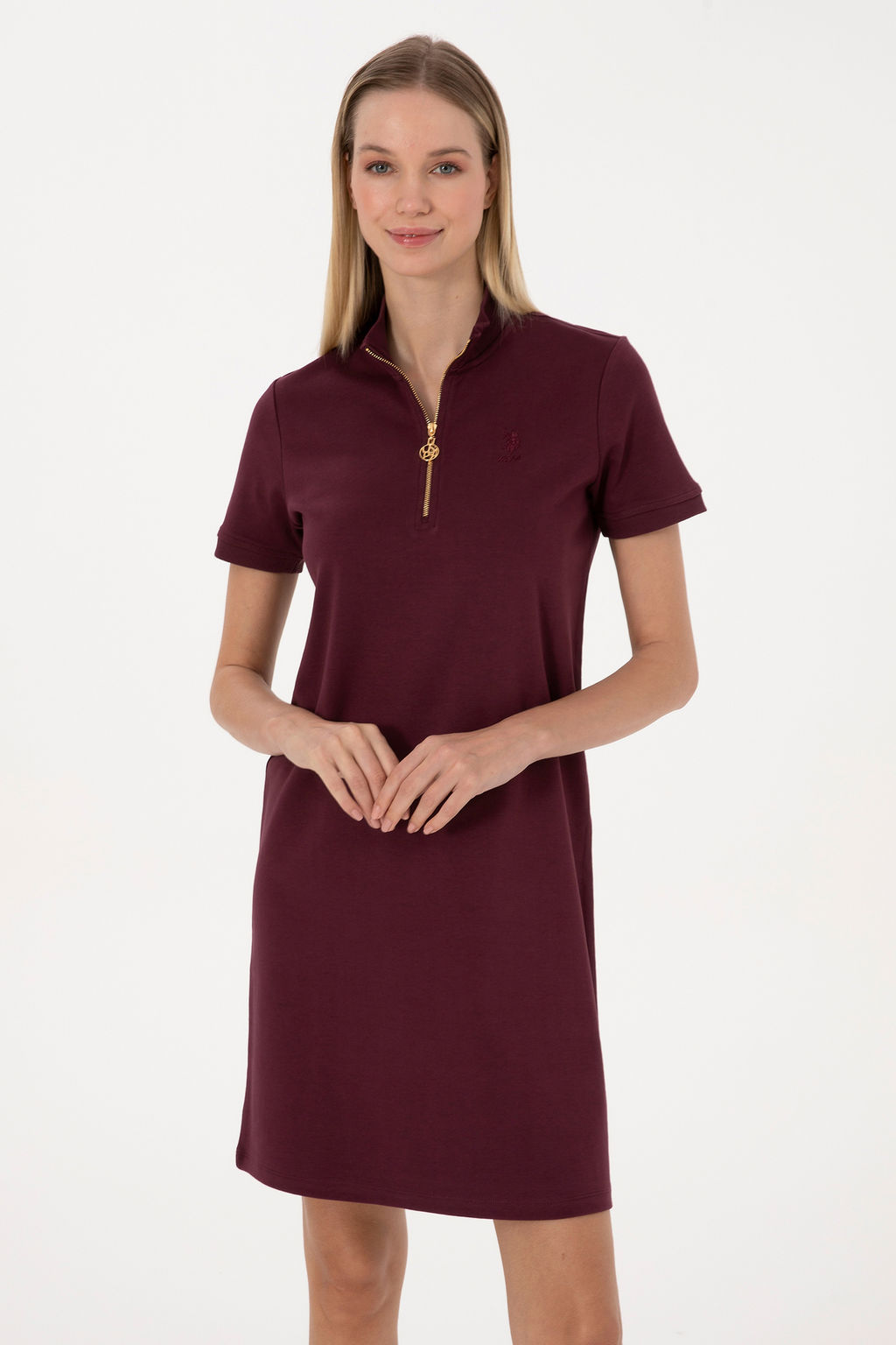 Kad_n Bordo _rme Elbise - U.s. polo assn фото 8