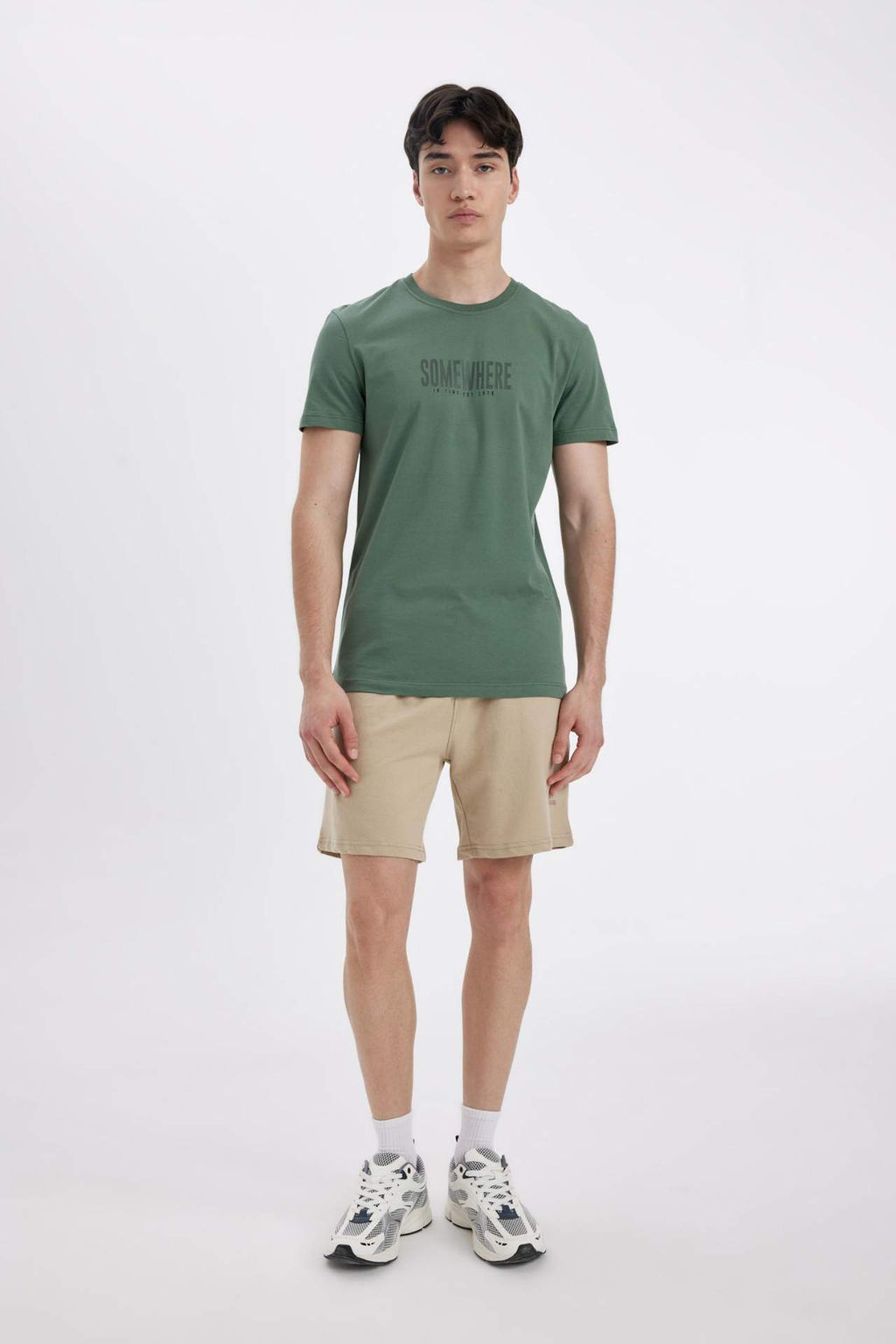 Slim Fit Dar Kesim Dar Paca Sort - Defacto фото 4